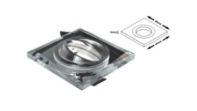 Oprawa Sufitowa Lorent Clear Ruchoma