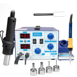 Stacja lutownicza HotAir + Kolbowa Yihua 872D+ 700W 100-480 °C Mocna