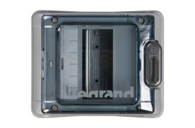 Rozdzielnica modułowa RN65 1x6 natynkowa IK09 IP65 drzwi transparentne (bez PE/N) 601936