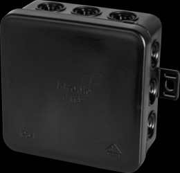 7340134 Damp area distribution box E113, black