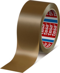 Packaging tape, 50 x 0.049 mm, PVC film, brown, 66 m, 04120-00042-00