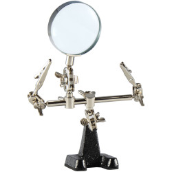 Weller WLACCHHB-02 Helping Hands Holder - 2 Arms &amp; Magnifier
