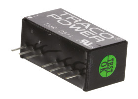 Przetwornica DC-DC, 2W, Uwe 4,5 → 9 V DC, Uwy 5V dc, Iwy 400mA, TRACOPOWER
