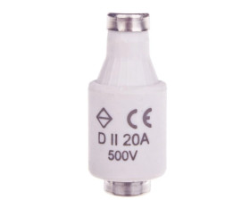 Wkładka bezpiecznikowa 20A DII gF 500V LE27F20