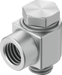 Złączka pneumatyczna G 1/4 żeńskie G 1/4 męskie Festo Adapter gwintowany kolankowy