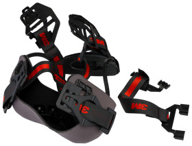 Wkład do kasków, ABS, Czerwony, do uzytku z: X5500 kask ochronny