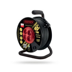 Przedłużacz bębnowy STRONG 40m H05RR-F 3x1,5 4xGS PZB-40-40G