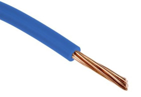 Przewód jednożyłowy linkowy, Przewód do urządzeń, 1,5 mm², 15 AWG, Poliolefina usieciowana EI5, typ EI 5 wg EN 50363-5,