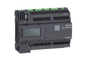 Modicon M172 moduł rozszerzeń We/Wy PLC HVAC 8 DI 8 AI 8 DO 4 AO Wyświetlacz Eth CAN RS485 USB mini A/B µSD TM172PDG28S SCHNEIDE