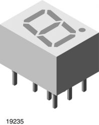 TDSG1160 Standard 7-Segment Display 7 mm
