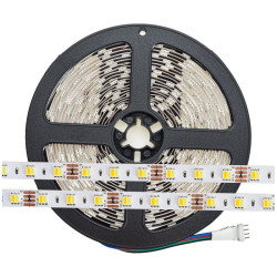 Taśma LED SMD5025 Dual Color.(1m CCT WW/CW (1m-60LED)bez silikonu