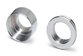 Adapter do dławnic kablowych gwint wew M32 gwint zew M25 Mosiądz platerowany niklem rozmiar gwintu 25mm IP65 Phoenix