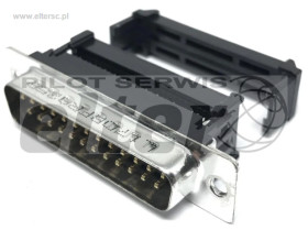 ZĹ‚Ä…cze D-SUB 25PIN AMPHENOL mÄ™skie na taĹ›mÄ™