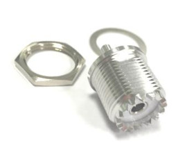 Złącze koncentryczne Montaż na kablu Żeński 50Ω typ złącza Złącze UHF 11GHz Lutowane typ kabla Koncentryczny