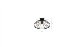 Lampa Wisząca Devon 3 - Punktowa Graphite 4628 Tk Lighting