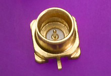 Złącze koncentryczne Montaż powierzchniowy Męski 50Ω typ złącza Złącze SMP 40GHz Lutowane