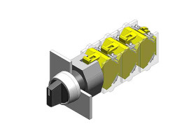 Element uruchamiający przełącznika modułowego, Element wykonawczy przełącznika wybieraka, do uzytku z: Seria 04