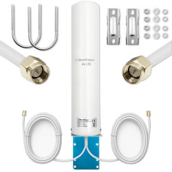 Qoltec Antena 4G LTE DUAL 12dBi dookólna zewnętrzna