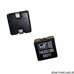 7443551200 Chip Inductor 2uH 22A 2.6mOhm SMD WURTH