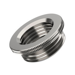 Adapter do dławnic kablowych gwint wew M20 gwint zew M32 Mosiądz platerowany niklem Lapp