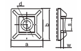 Element mocujący UMS 12-C (100szt) TOM9B1 RADPOL
