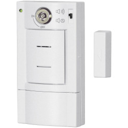 PENTATECH 33609 DG6 Door Alarm 95 dB, Key Arming, Easy Install