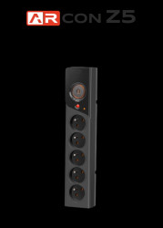 ARCON przeciwprzepięciowa listwa zasilająca 5-GNIAZD CZARNA Z5