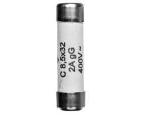 Wkladka bezpiecznikowa cylindryczna C 8,5x32mm 2A 703010020