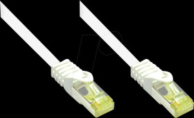 8070R-1000W Patch cable - Cat.-7 raw cable, white, 100m
