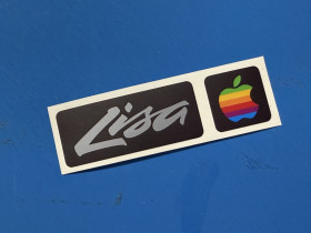 Apple Lisa replacement badge