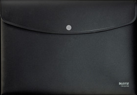 46780095 Document wallet, A4, Recycle, black