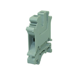 Złączka szynowa gwintowa 1-torowa ZJU2-4 szara Ergom