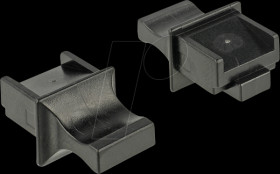 64020 Dust Cover for RJ45 jack with grip 10 pieces black