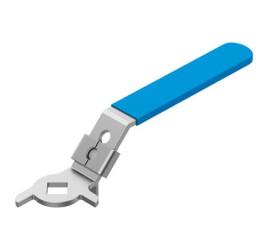 Regulowana metalowa dźwignia rolkowa Pneumatic Relay Ręczne Festo 2.5mm