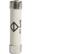 Wkładka bezpiecznikowa cylindryczna C1 9x36mm gG 40A 400VAC L936C1-40 HAGER