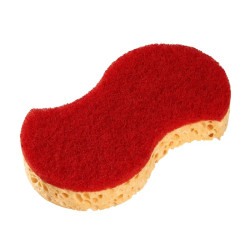 Zmywak, SPONTEX SPONREX 92, typ: Warstwa ścierająca, zastosowanie: Cleaning, Czerwony