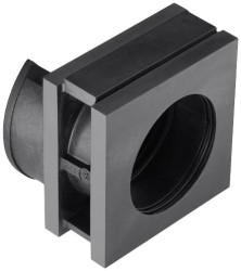 HellermannTyton 440-00038 Dysza pojedyncza VP-L_30-31_Ins-sgl-PL-BK, (D x S x W) 32 x 42.20 x 20 mm, TPE, 1 szt.