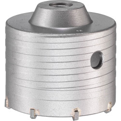 kwb 175180 hollow Drill Bit: 82mm Carbide M16 thread for masonry