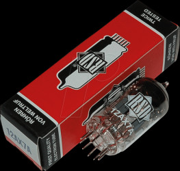 12AX7A RSD Electron tube, double triode, Noval, 9-pin, 6.3 / 12.6 V