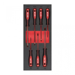 Wkrętak SL + PH Zestaw wkładka piankowa 7pc 4932492394