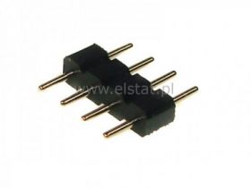 Złącze do taśm LED wtyk-wtyk RGB do sterowników