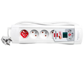 Listwa zasilająca Premium-Line 1,8m 4 gniazda biała H05VV-F 3G1,5 1156224014/1952244100