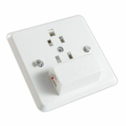 Gniazdo telefoniczne uniwersalne podtynkowe