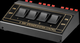 11934 Loudspeaker switch box 4-fold