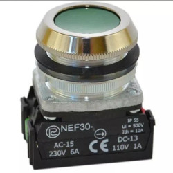 Przycisk ster. zielony W0-NEF30-K 4X Z