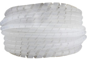 Wężyk spiralny GST 4 biały /10m/