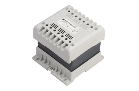 Transformator 1-fazowy bezpieczeństwa PTM 120 230/ 24V 5,0A, na szynę DIN, IP21, Ta 40, 16024-9929