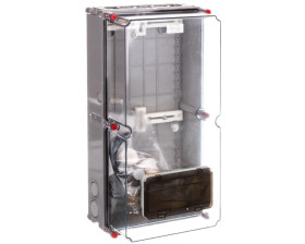 Zestaw zabezpieczeniowo-pomiarowy przeźroczysta pokrywa 8-modułów IP55 ZP-50 9703-000