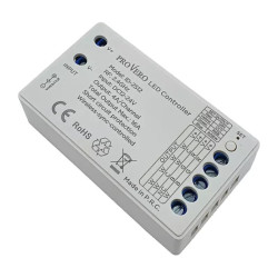 Sterownik do taśm LED odbiornik 4- strefowy Volta 12-24V RGB/RGBW/CCT/DIM 4*4A / ID-2512