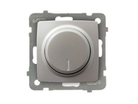 KARO Ściemniacz uniwersalny + LED funkcja wyłącznika czasowy i "time to bed" srebrny perłowy ŁP-8SL2/m/43 OSPEL